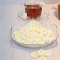 قند طرح بابونه لب استکانی
