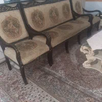مبل سلطنتی چوب راش ۹نقره