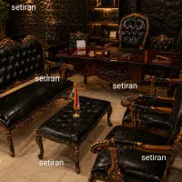 مبلمان اداری کلاسیک شیک و با کیفت