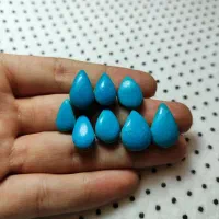 ۸ عدد نگین طرح فیروزه