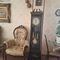 ساعت ایستاده چوبی