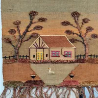 قاب عکس گلیمی دستباف