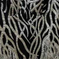 لباس مجلسی بلند مشکی نقره ای بسیار شیک وسالم|لباس|محمدشهر, شهرک نگین|دیوار