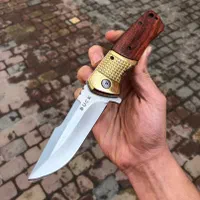 *مجموعهچاقوگلد* چاقو تاشو باک طلایی DA96|کوهنوردی و کمپینگ|مشهد, وکیلآباد|دیوار