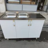 کابینت آماده کابینت زیر سینک کابینت ظرفشویی ۳درب