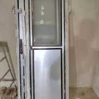 درب و پنجره آلومینیومی باچارچوب در حد نو