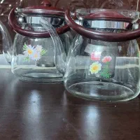 کتری پیرکس بزرگ ۲ عدد