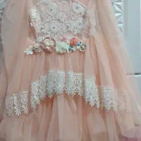 پیراهن مجلسی دخترانه در حد نو|کفش و لباس بچه|تربتحیدریه, شهرک ولیعصر|دیوار