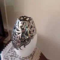 دو عدد گلدان چینی 50 سانتی