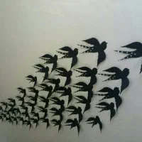 پرستو تزیینی|صنایع دستی و سایر لوازم تزئینی|جیرفت, |دیوار