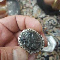 انگشتر رخ تراش سه پادشاه تراش قدیمی