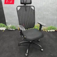صندلی اداری وارداتی ویندو سه تیکه طبی مش