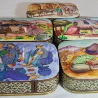 جعبه خاتم کاری|صنایع دستی و سایر لوازم تزئینی|تهران, شهرک گلها (تهرانسر)|دیوار