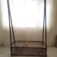 رگال چوبی و میز تحریر