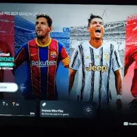 اکانت ظرفیت 2 بازی کمیاب pes 2021 برای ps5