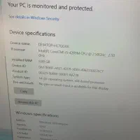 لپ تاپ استوک اقتصادی اچ پی در حد نو|رایانه همراه|بابل, |دیوار