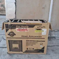 بخاری تمیز سالم دوتا و ویترین جلو آشپزخانه فروشی|بخاری، هیتر، شومینه|مهاجران, |دیوار