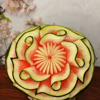 میوه حکاکی شده یلدا شب چله