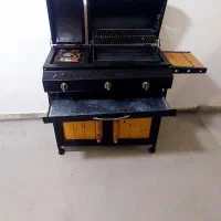 باربیکیو گازی زغالی|ظروف پخت‌وپز|جوانرود, |دیوار