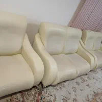 یک دست مبل نه نفره چرم