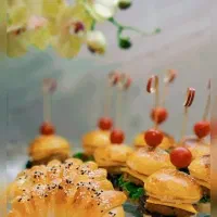 فینگر فود. دسر . سینی میوه . سینی تنقلات.سینی مزه