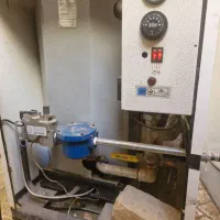 پکیچ زمینی در حال کار   در استخر