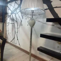 آباژور طوسی رنگ کریستالی وجلو مبلی ۴تایی