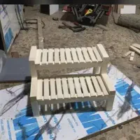 استندگلدان و شلف چوبی