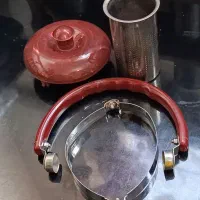 دسته ی کتری پیرکس|قوری، کتری، قهوهساز دستی|بیرجند, |دیوار