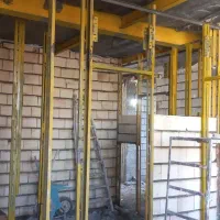 اجرای رابیتس کاری جوشکاری نما ،والپست ،سقف