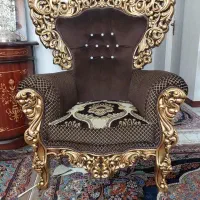 سرویس مبل ۹ نفره سلطنتی چوب راش