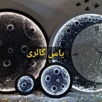 تابلو ماه.ماه ساعت.اینه ماه