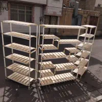استند گل قفسه کف چوبی میز پیشخوان کد ۶۷۶|فروشگاه و مغازه|تهران, علی‌آباد|دیوار