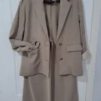 کت شلوار زنانه جنس سیلک تابستونی داخل استر دوزی