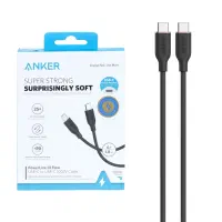 کابل USB-C به USB-C انکر مدل A8553 طول 1.8 متر