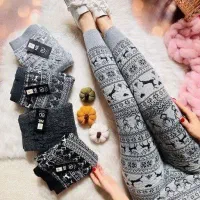 شلوار بافت گوزنی