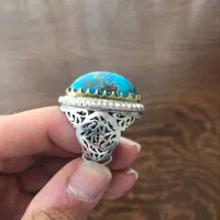 انگشتر کلکسیونی فیروزه نیشابور|جواهرات|بیرجند, |دیوار