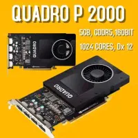 Quadro p2000 5g گرافیک کوادرو