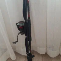 لنسر،چوب و چرخ ماهیگیری اسپین دایوا نینجا اورجینال