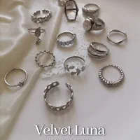 انگشترهای استیل مشابه نقره