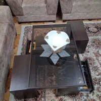 میز جلو مبلی دو کشو|مبلمان خانگی و میز عسلی|اندیشه, اندیشه فاز ۱|دیوار