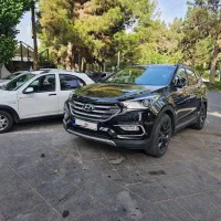 سانتافه مشکی ۲۰۱۶ ،فول شرکتی ،gdi