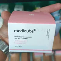 کرم کپسولی کلاژن و PDRN صورتی مدی کیوب