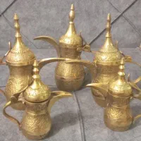 پنج عدد قهوه جوش هندی