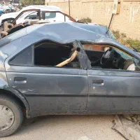 پژو 405 تصادفی
