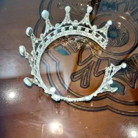 تاج عروس مدل ملکه|زیورآلات و اکسسوری|نسیم‌شهر, |دیوار