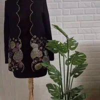 کت ژاکارد تُرک،جواهردوزی شده