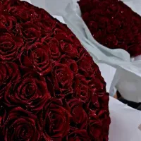 شاخه گل روبانی
