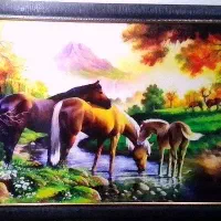 دو تا تابلو در حد نو|تابلو، نقاشی، عکس|سنقر, |دیوار