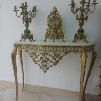 آینه شمعدان برنز